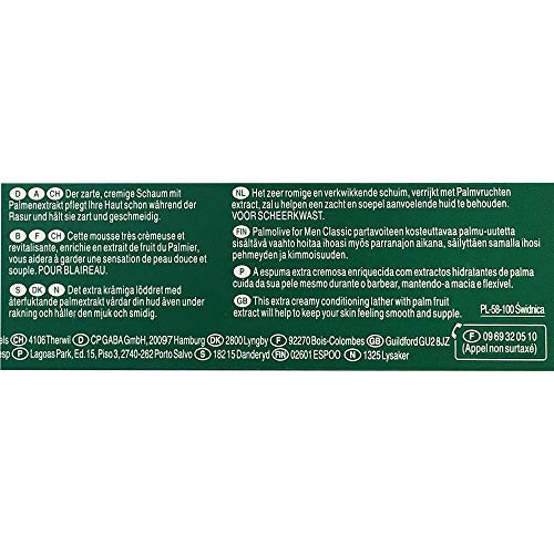 Multibuy 4x Palmolive For Men Classic Shave Cream