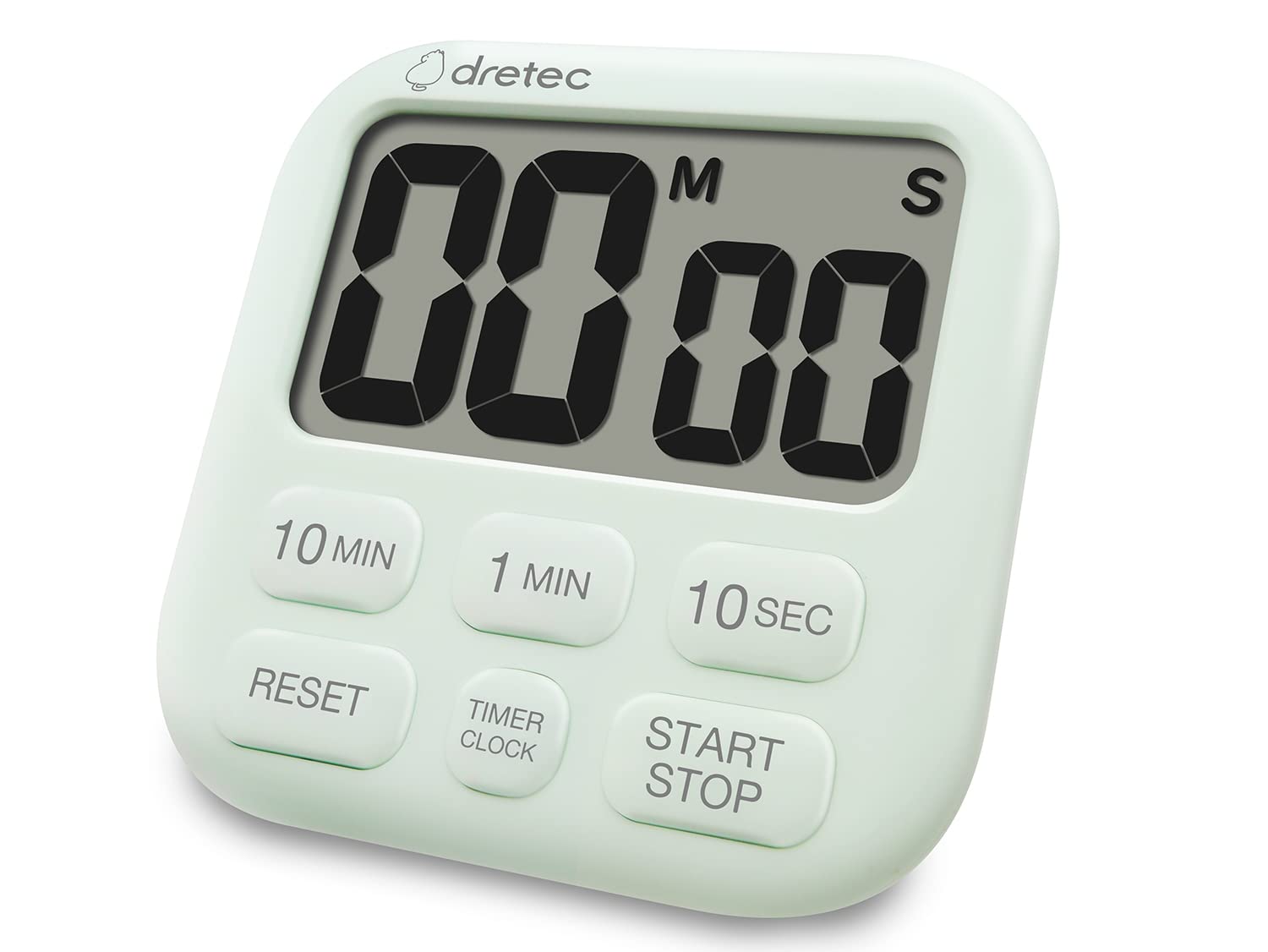 Amazon.com: dretec 數位定時器廚房計時器大型LCD 顯示器用於