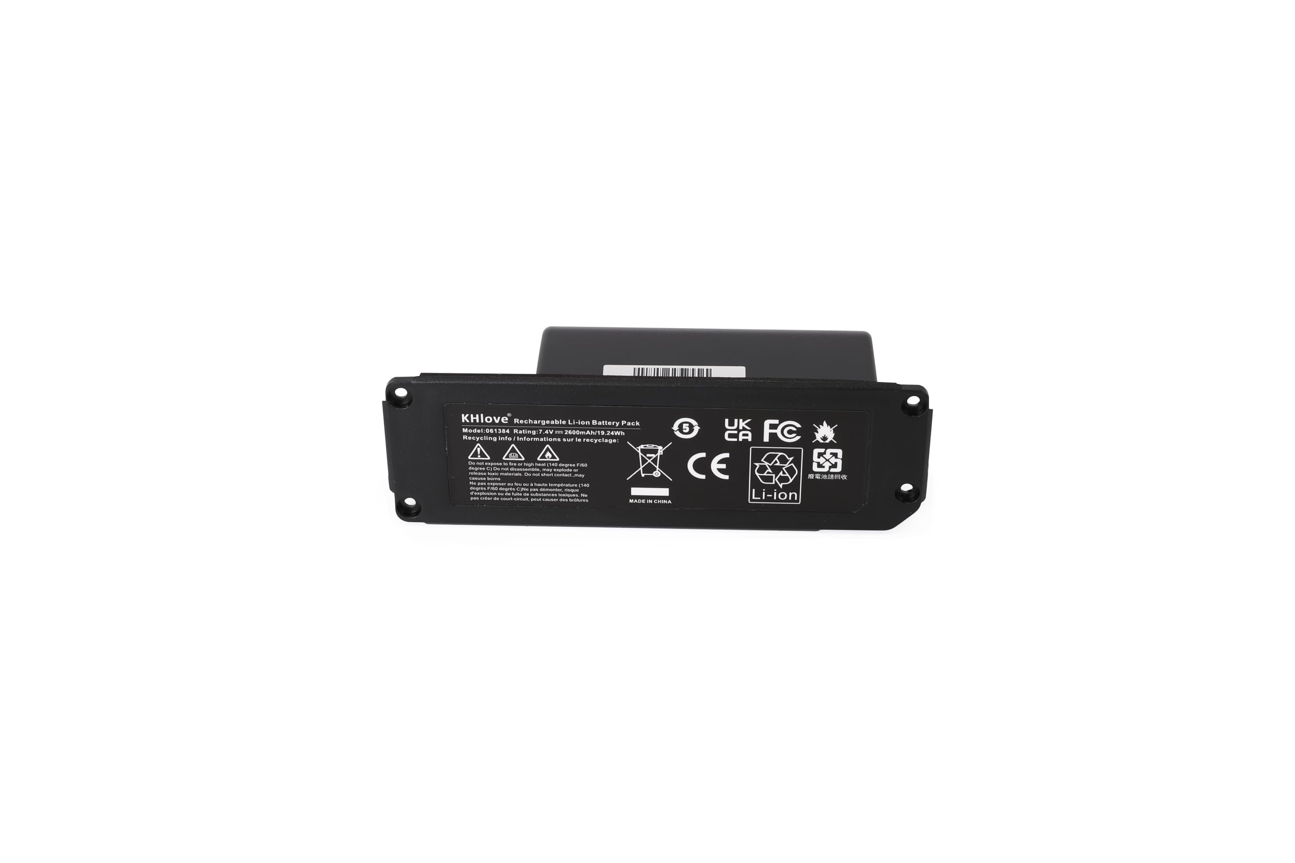 061384 Akku für Bose Soundlink Mini 1, SoundLink Mini one Bluetooth Wireless Speaker 061385 061386 063287 7,4V Li-ion 2600mAh / 19,24Wh (funktioniert Nicht mit Mini II, SoundLink I/II/III).