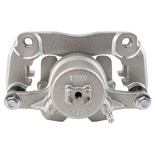 Image of TRQ Front Brake Caliper Set Zinc Coated Hardware Brackets Compatible with 2013-2018 Acura RDX 2014-2019 RLX