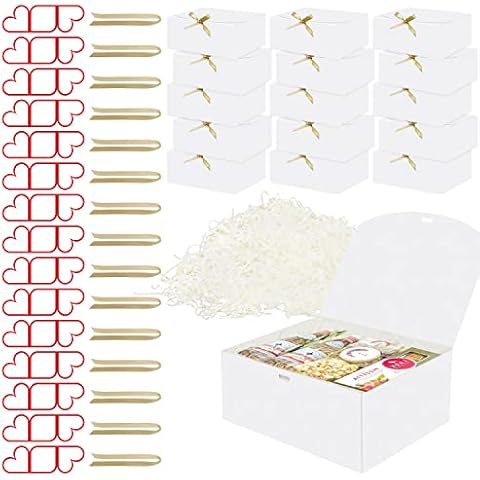 HUAPRINT White Gift Boxes with Accessories Cover