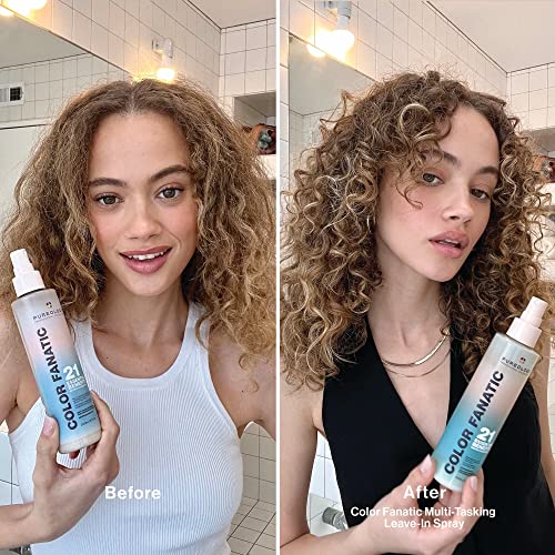 Pureology Color Fanatic Leave-In Conditioner Hair Treatment Detangler Spray | Protects Hair Color From Fading | Heat Protectant | Vegan | 1 Fl Oz #TOP4