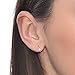 Gold 3mm White Opal Tragus Earring 20g, Nose Hoop, Tragus Ring, Helix Ring