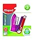 Maped - Hefter GREENLOGIC Standard Mini 24/6 - 12/15 Blätter - inklusive 400 Heftklammern 24/6 - mit eingebautem Heftklammernzieher - aus 95% recyceltem Material,