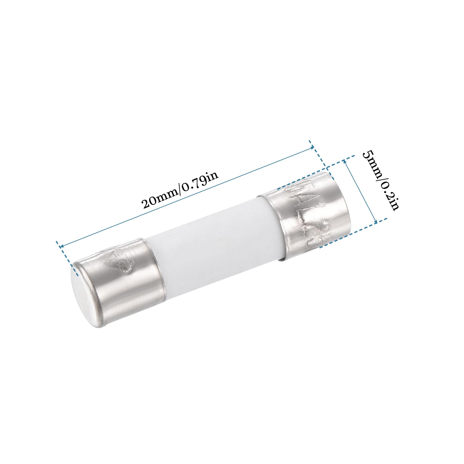 QUARKZMAN 10A 250V 6x25mm Fusibles à Cartouche X 10Pcs à