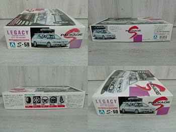 絶版 アオシマ 1/24 スバル・レガシー・ツーリングワゴン Sパッケージ 絶版 アオシマ 1/24 スバル・レガシー・ツーリングワゴン S