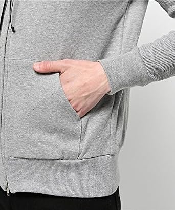 Amazon | LITHIUM HOMME(リチウムオム) WAFFLE SLEEVE W-ZIP PARKA