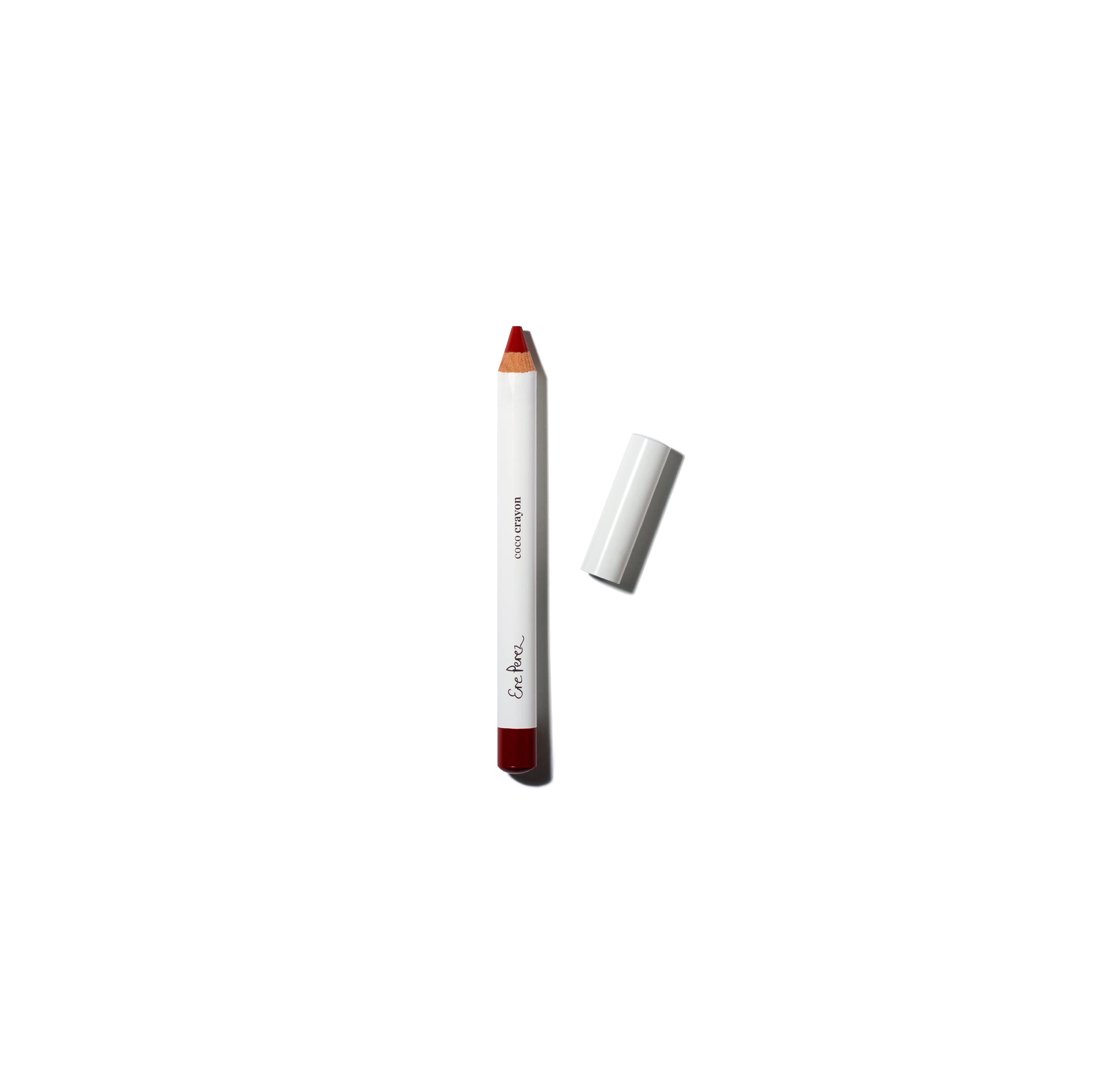 Ere Perez - Natural Coco Crayon Hydrating Lip Color | Baobab + Coconut Oil, Silica, Vitamin E | Protect, Nourish, Repair | Vegan, Cruelty-Free, Clean Beauty (Wild, 0.01 oz | 3 g)