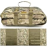 DEYACE Shooting Mats Prone Padded, Extra Large Portable Roll Up Shooting Padded Mat for Range Shooting and Hunting (Camo)