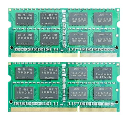 Image of 16GB Kit (2x8GB) DDR3L Laptop RAM 1600MHz PC3L-12800 204-Pin Non-ECC Unbuffered SO-DIMM 1.35V Dual Channel Notebook Memory Upgrade