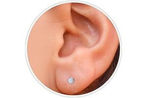 3mm opal stud earrings: A timeless charm to illuminate your everyday brilliance