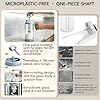 MUM TO MUM 32oz Glass Formula Mixing Pitcher, Microplastic-Free Design, Leak-Proof Breastmilk Storage with Silicone Seal, Dishwasher Safe & Thermal Shock Resistant (Light green) #2