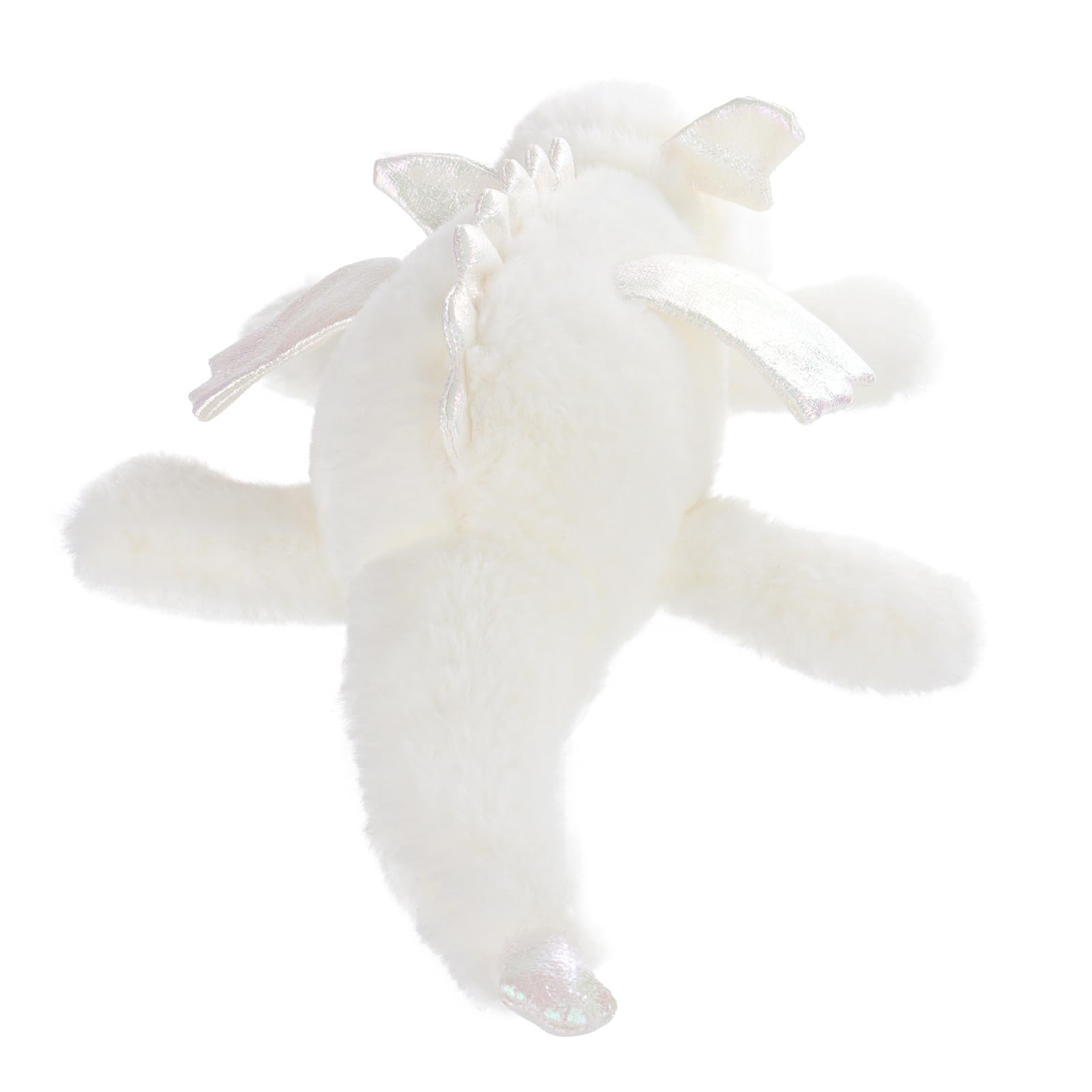 Peluche Drago Sdraiato Apricot Lamb - 38 Cm Morbido E Lavabile - Regalo