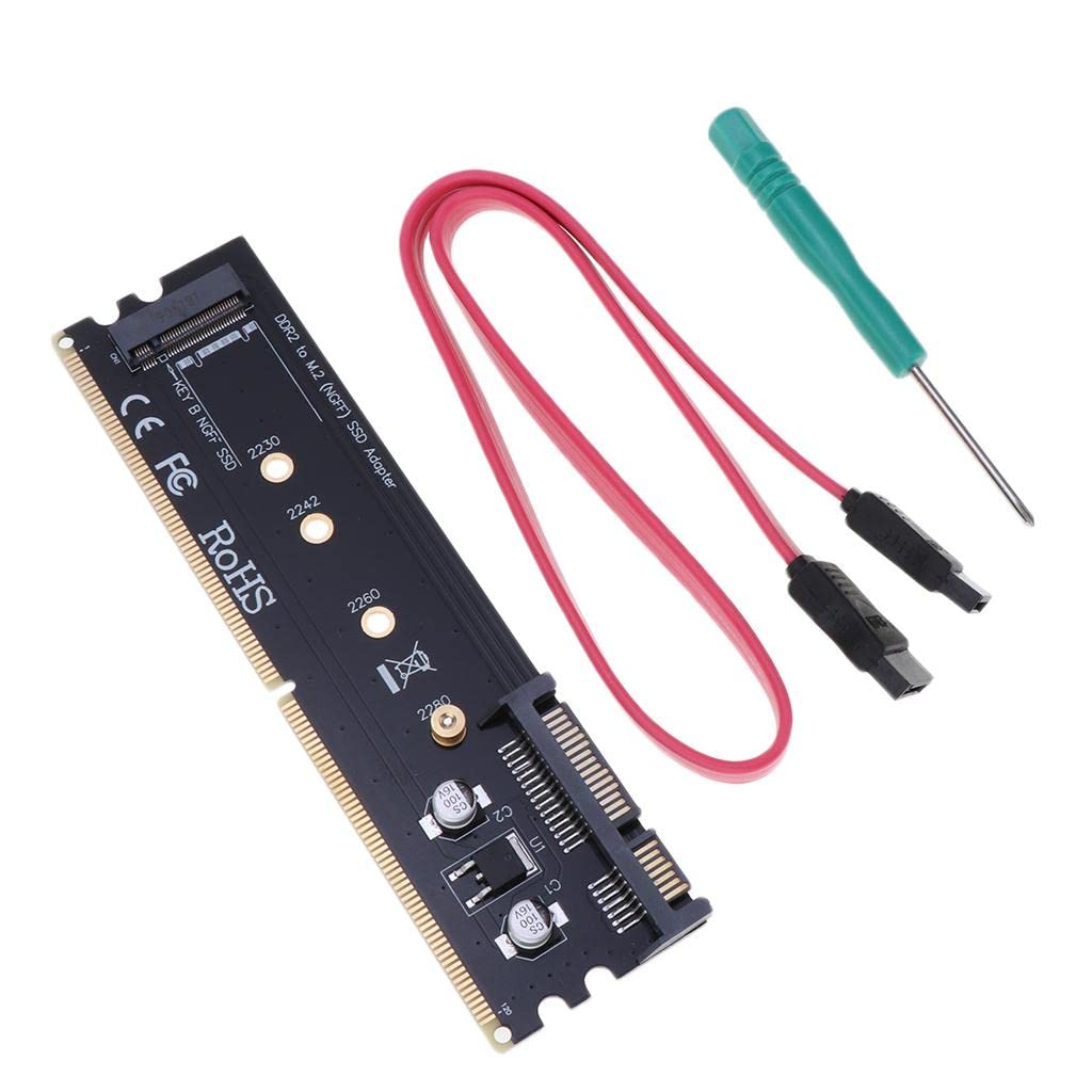 DDR2 SATA to M.2 (NGFF) Solid State Drive SSD Riser Card Expansion Card|Drive Cables & Adapters|Computers/Tablets & Networking-image-39