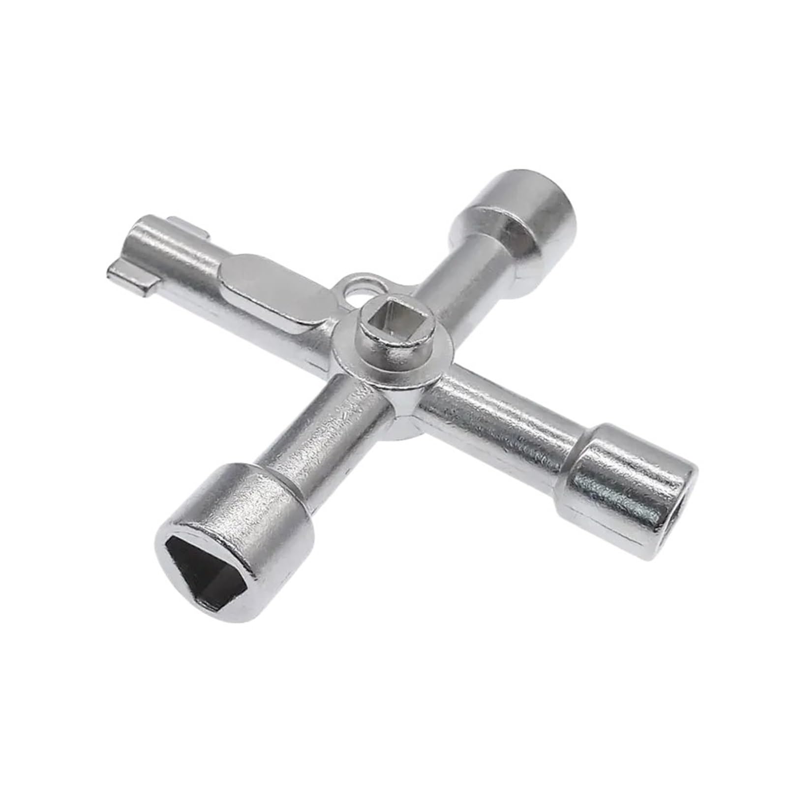 Rugaikerba A Type Cross Multifunction Utility Key, Universal Triangle Wrench