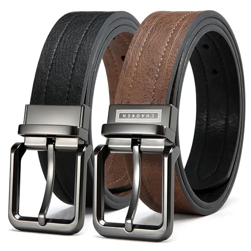 CHAOREN Reversible Belts for Men 1 Pack - 1 1/2