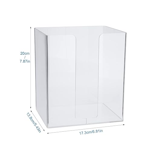 Miniatura 5 de ANNWAH Dispensador de babero dental - Organizador de acrílico transparente Clínica Dental Clinic Estuche de plástico