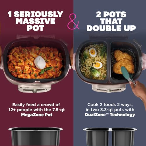 Ninja® MultiPot™ XL 12-in-1 Multicooker, Stone Purple, MZ1001PU3 by Ninja - Used condition - Image 3