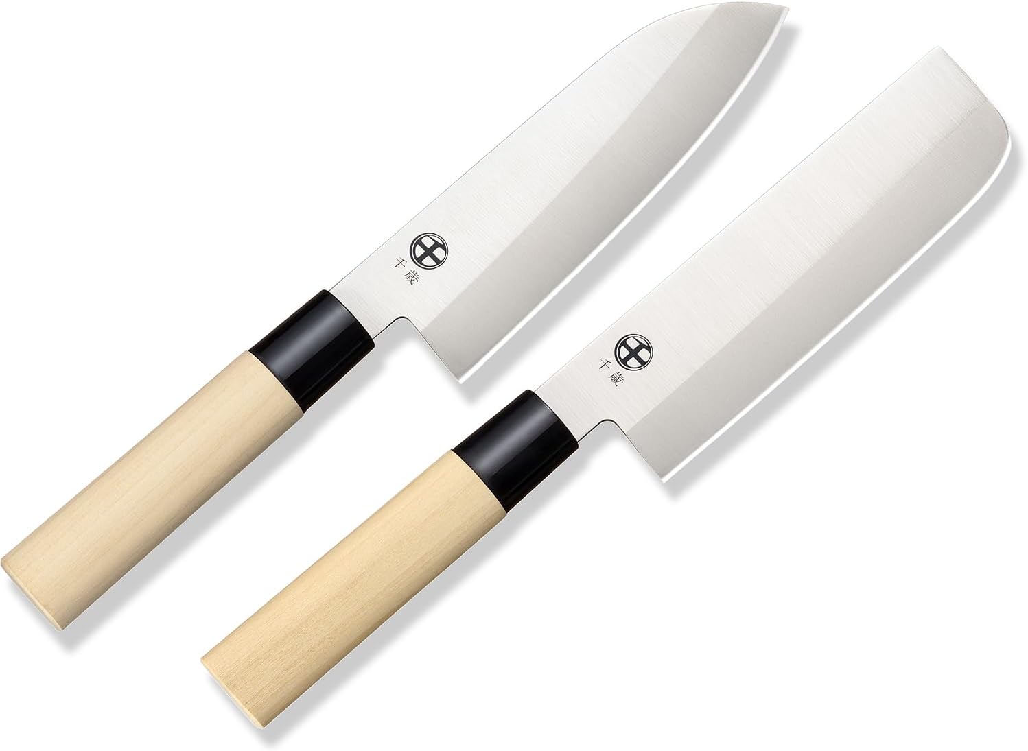 和平フレイズ 日本製 しなやかで切れ味に優れる 包丁2点セット 万能 菜切 モリブデンバナジウム鋼 千歳 CS-059