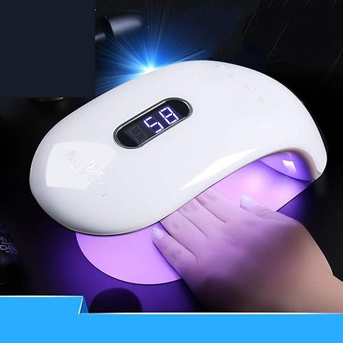 Miniatura 4 de Lámpara de secado de uñas LED con luz UV de 48 W, para esmaltes a base de gel de uñas y pies, con sensor, temporizador 10s, 30s, 60s, 99s