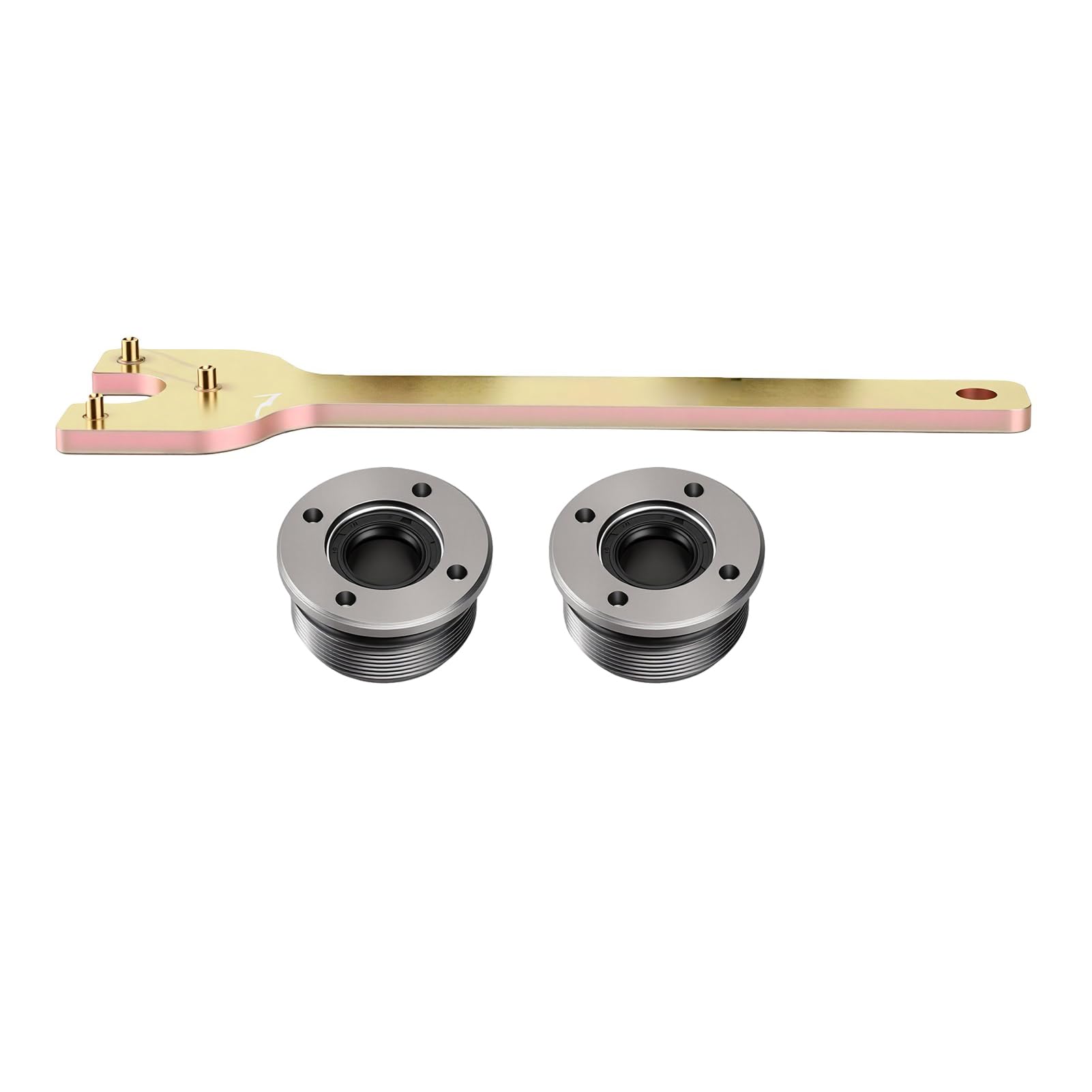 AMONIDA Tilt Cylinder Screw End Cap, Forged Aluminum