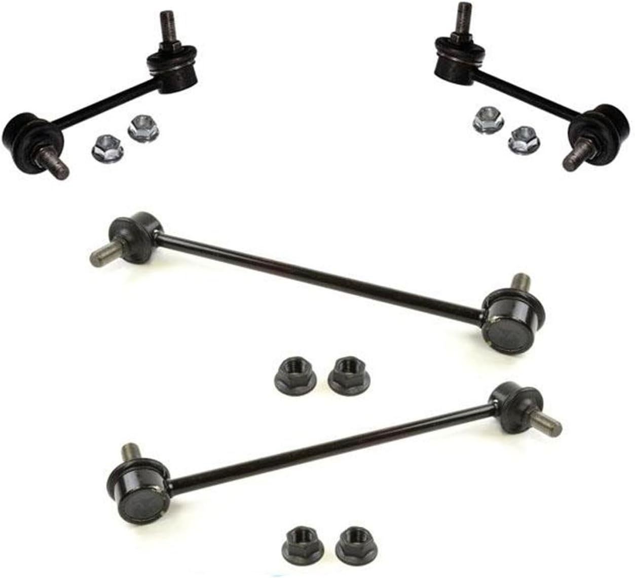 For 2001-2006 Hyundai Santa Fe Front & Rear Sway Bar Stabilizer Links 4Pc Kit