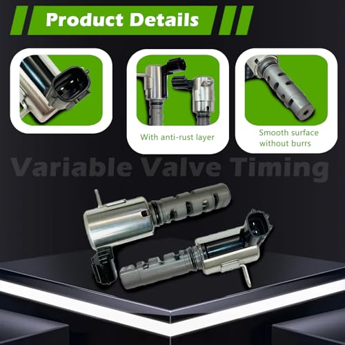 2-PC Engine Oil Control Variable Valve Timing (VVT) Solenoid Right & Left V6 3.0L 3.3L for Lexus ES300 RX300 RX330 RX400h - for Toyota Avalon Camry Sienna Highlander Sienna Solara OE#153400A010,TS1024 - Image 6
