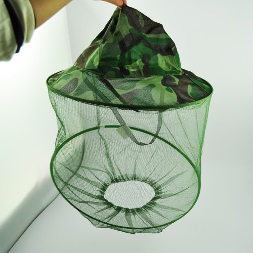 Nrpfell Camouflage Patten Beekeeper Hat Beekeeping Face Mask