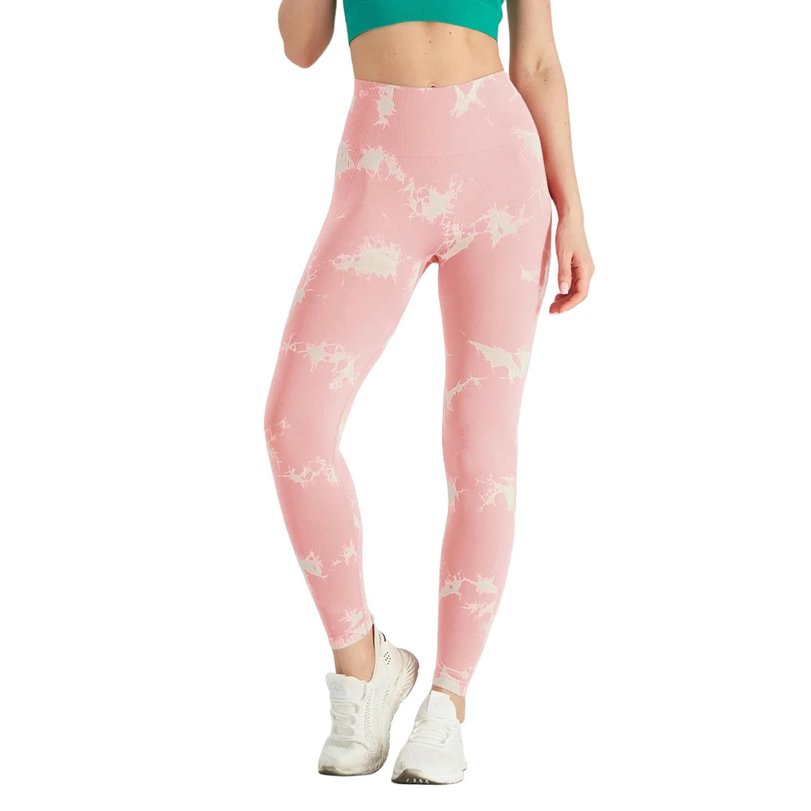 Legginsy dla kobiet Wielka Brytania Push Up wysoka talia bezszwowe tie dye spodnie do jogi dla kobiet obcisłe fitness bieganie trening siłownia spodnie sportowe