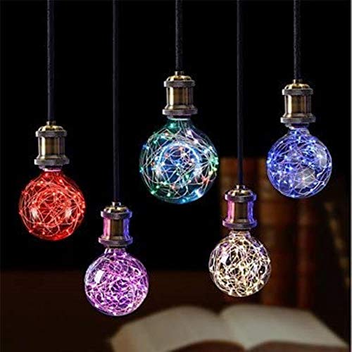 Creative éclairage violet avec pack de 2 ampoules décoratives de scène - 3