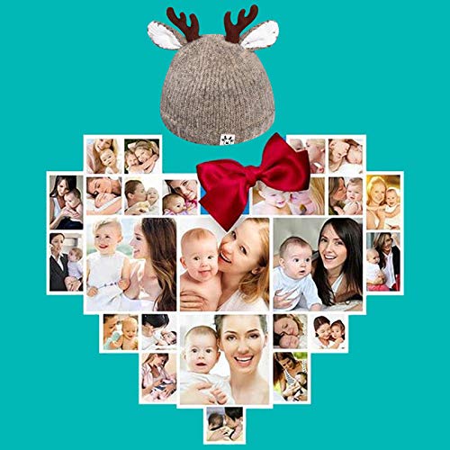 Goclothod Kids Winter Warm Knit Hat Toddler Girls Boys Cute Deer Ears Beanie Cap #TOP3