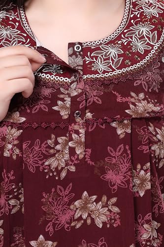 Image of Soulemo Women's Printed Alpine Nighty 1675