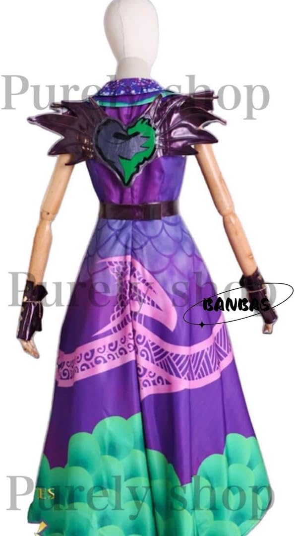 ディズニー ディセンダント3 マル ドレス Dハロ コスプレ 衣装 仮装 風