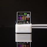 HolaCube WiFi Holographic Crystal 3D Photo Display, Smart Weather Station & Digital Clock with GIF Animations and Electronic Image Album Player for Desktop/Car Décor (White Base)