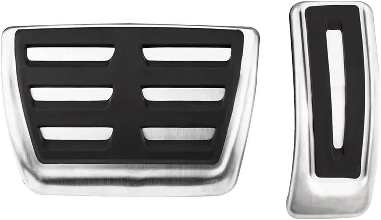 Car Pedal Pads For A4 For B9 For A5 For F5 2016-2023 LHD Car Pedals Gas Brake Foot Rest Pedal Cover (AT For rest)