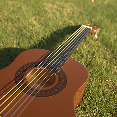 CNBLUE Guitare acoustique classique pour débutant – Taille 1/2 – Mini guitare dreadnought – 76,2 cm – Guitare classique… - Les Beatles, Paul McCartney, John Lennon, RIngo Starr, George Harrison CNBLUE Guitare acoustique classique pour débutant - Taille 1/2 - Mini guitare dreadnought - 76,2 cm - Guitare classique… – Image 6