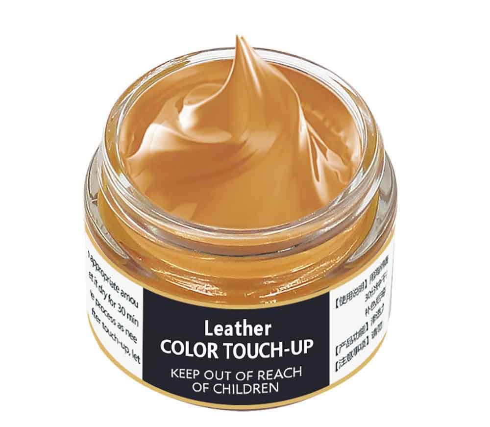 Leather Recolor Repair Paste, Leather Color Touch-Up Cream (Set of 5,Beige Grey)