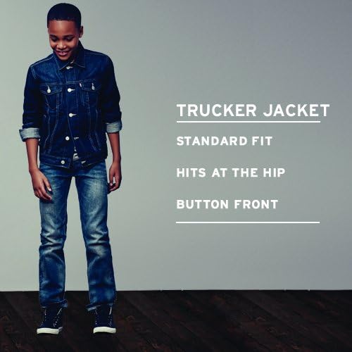 Levi's Boys' Denim Trucker Jacket-Discontinued