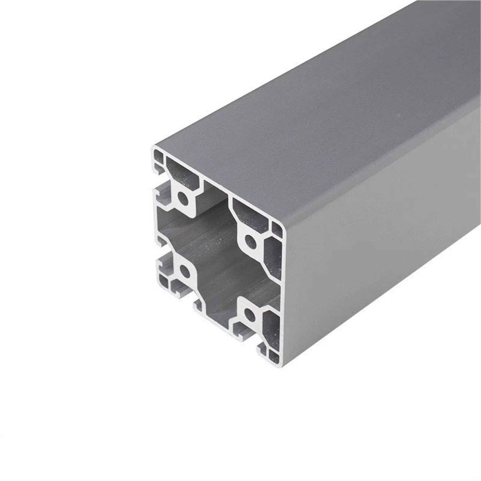 GTPBAO Perfil de aluminio 8080N2, estándar europeo, 80 x 80 mm, extrusión, columna cuadrada for estructuras de equipos, escalada industrial Carril extruido(850mm)