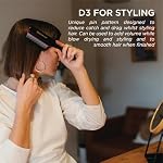 Denman D3 Original Curl Definer & Styler, Curly Hair Brush for Women & Men – 7 Row Detangling & Curl Defining Brush for Smooth Defined Curls - a precision Styling Brush for straight hair - Image 4
