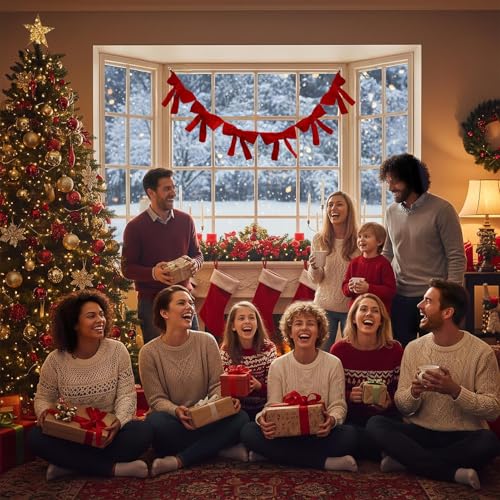 Nœuds de Noël pour décorer facilement les façades et les entrées - 5