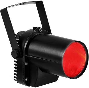 Superdream LED Beam Pinspot Stage Light DJ Mirror Spotlight for Dance Party Wedding DJ Disco Show Mirror Ball Lighting Red