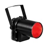 Superdream LED Beam Pinspot Stage Light DJ Mirror Spotlight for Dance Party Wedding DJ Disco Show Mirror Ball Lighting (Red)
