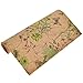 Lychee A4 Flowers Printed Soft Cork Fabric Colorful for DIY Earrings Handcrafts