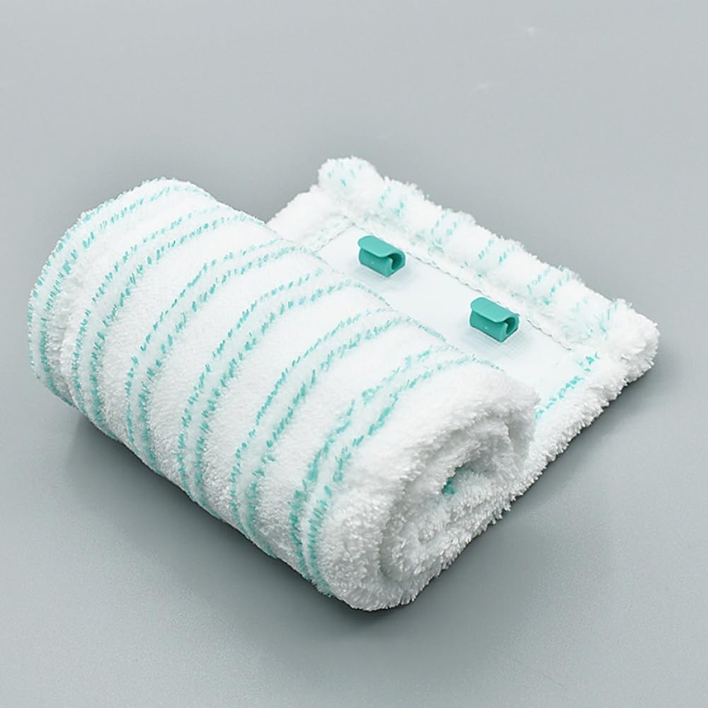 Cuscinetto Mocio Piatto Microfibra Con Clip Ricambio 1-2PZ