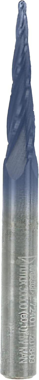 Freud 5.4° x 1/16" Tapered Ball Tip, Solid Carbide, 1/4" Shank (72-401)