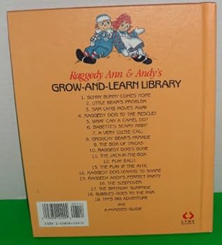 Hardcover Raggedy Ann & Andy's Grow-And-Learn Library: Raggedy Dog Learns To Share (14) Book