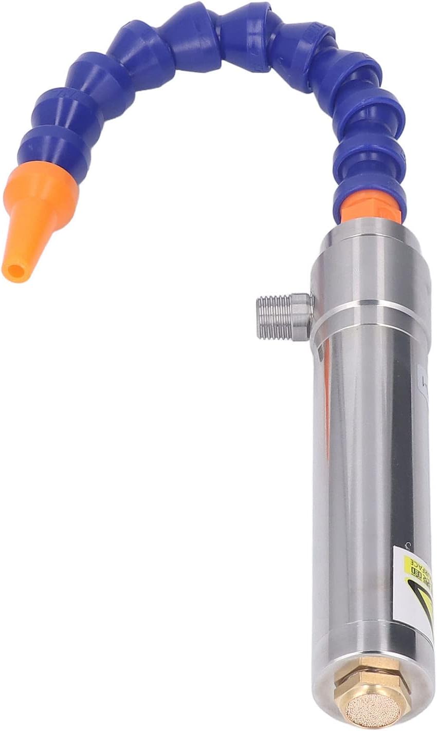 6.9Bar Cold Air Dry Cooling Gun Professional Industrial Air Cooling Tool with 650BTU Refrigeration Capacity for Plastic Metal Wood Welding Bonding Heat Sealing