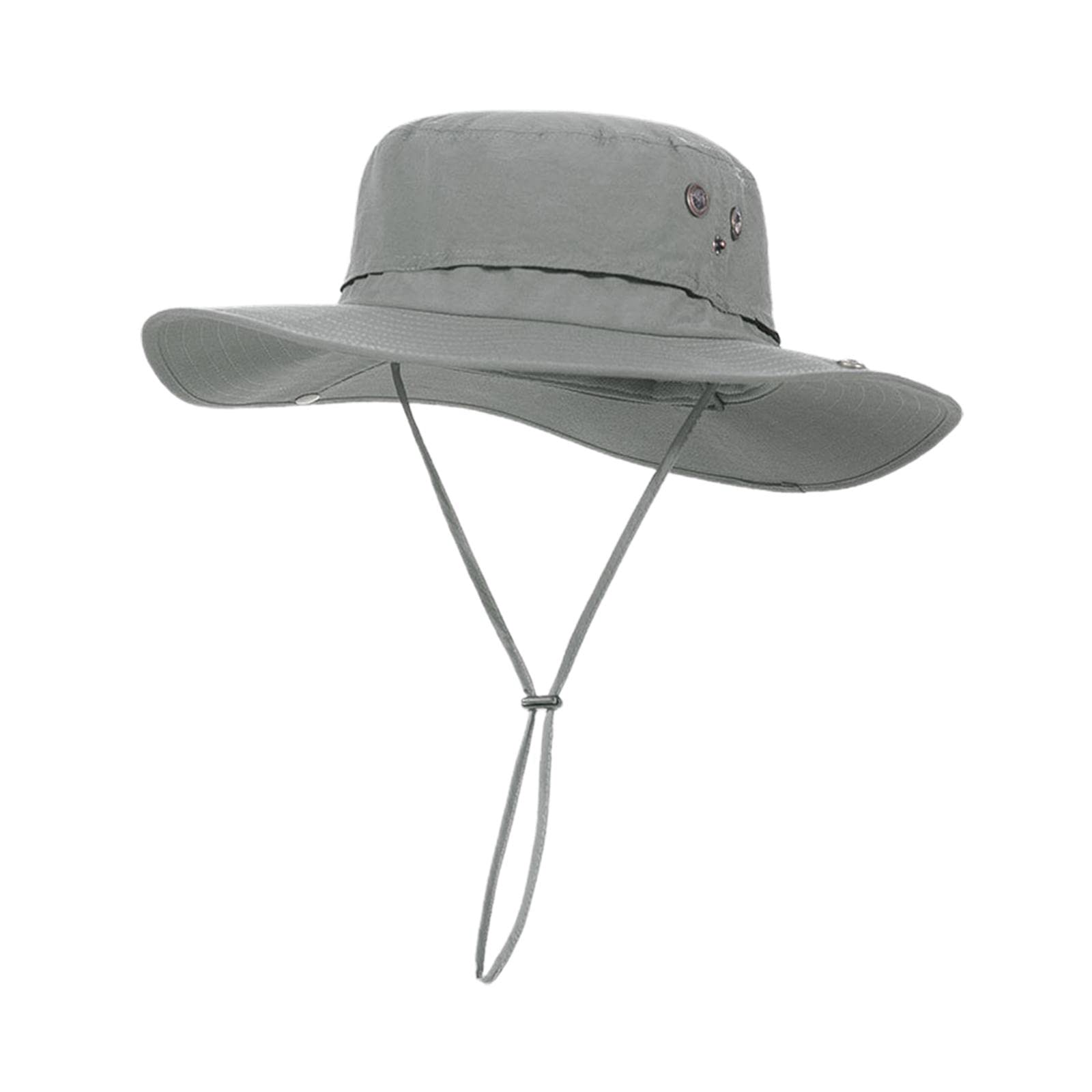 Atmungsaktiver Sonnenhut mit Bändern, Wasserdicht, Ideal Zum Wandern Und für Outdoor Aktivitäten, für Erwachsene