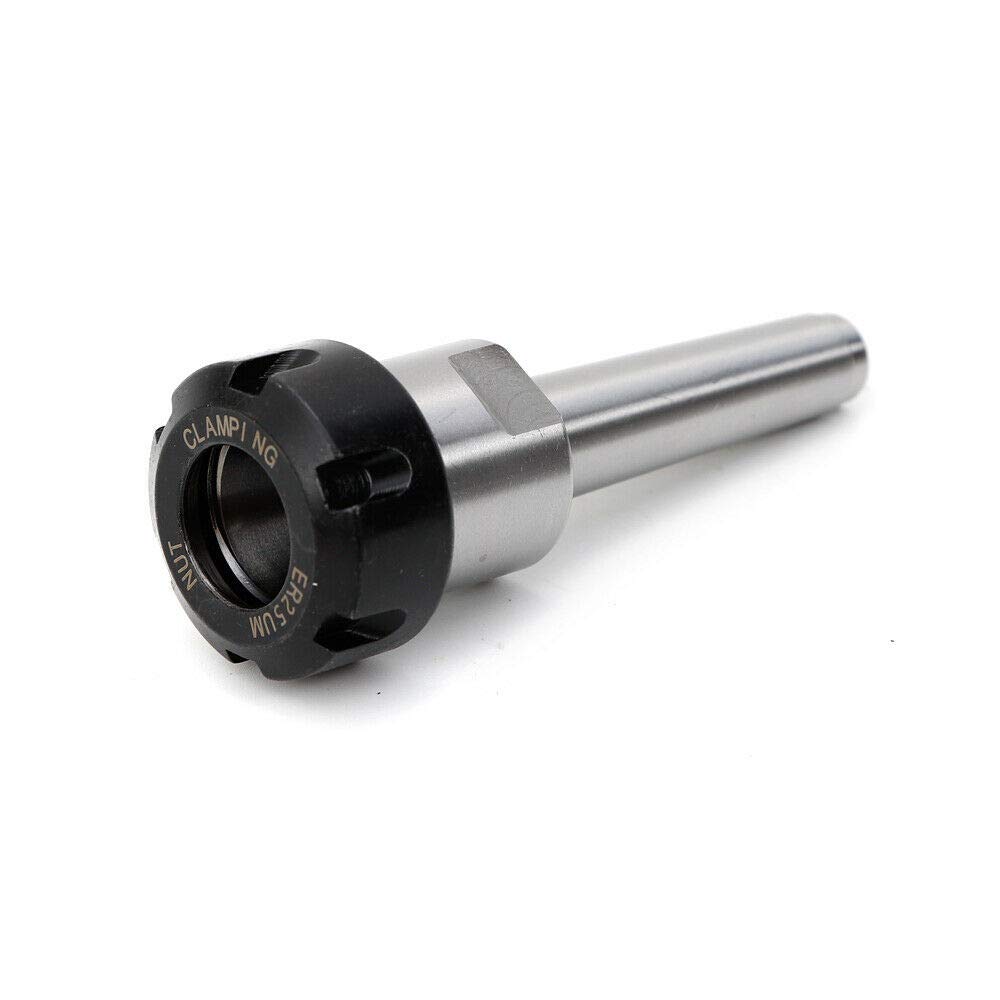 Gorący uchwyt zaciskowy MK2 MK3 MK4 Engraving Rotary Tool DIN228 ER25 zestaw tulejek zaciskowych 0,015 mm 40 kr, do maszyny do grawerowania/frezarki/wiertarki/tokarki (ER25 tuleja zaciskowa + MK3 M12)